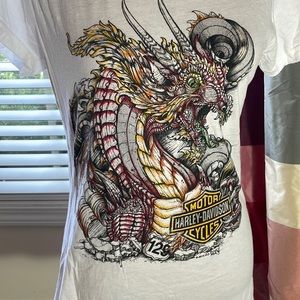 Harley Davidson Smokey Mountain, Tn Tee Shirt xl